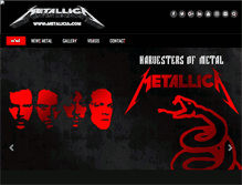 Tablet Screenshot of metalicia.com